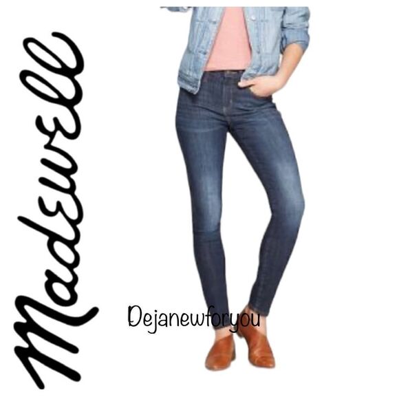 Madewell 10” High Riser Skinny Skinny Jeans Size 24 - Picture 1 of 9